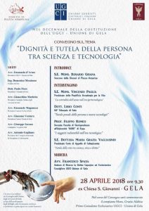 La locandina del convegno