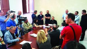La conferenza stampa di presentazione della visita del Papa a Piazza Armerina