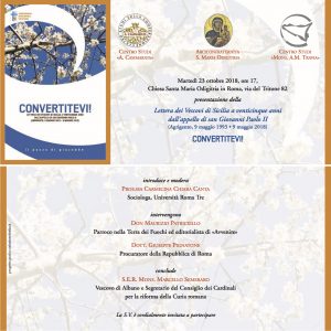 Convertitevi INVITO L'invito alla presentazione