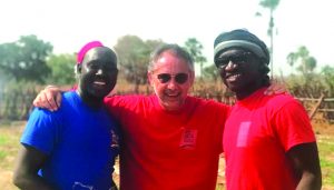 donbosco2000 Aly e Seny insieme al presidente Agostino Sella