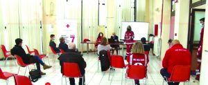 ok croce rossa Un momento della presentazione del questionario "selfie"