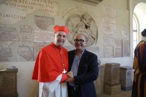 Il Cardinale Artime con Martorana