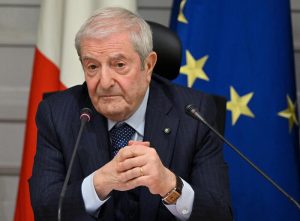 Augusto Barbera e' il nuovo presidente della Consulta Il nuovo presidente della Corte Costituzionale Augusto Antonio Barbera, Roma, 12 dicembre 2023. ANSA/ETTORE FERRARI