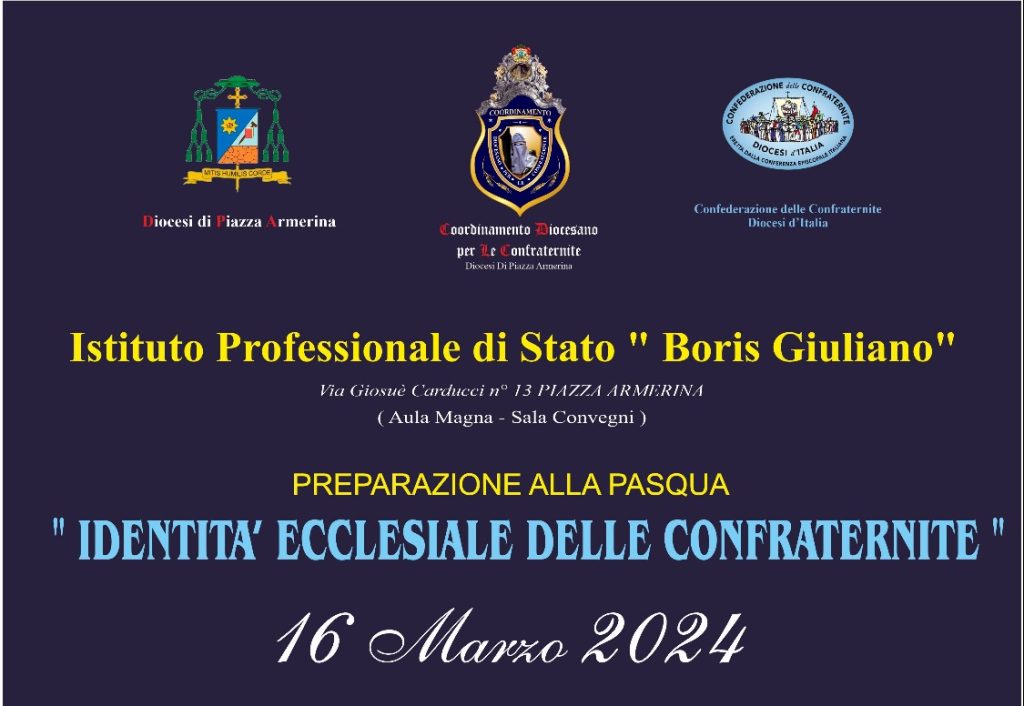 Incontro pasqua confraternite