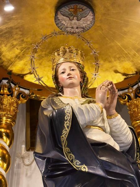 statua immacolata concezione di Mazzarino