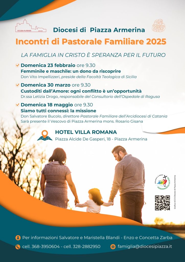 Locandina Incontri Familgia 2025